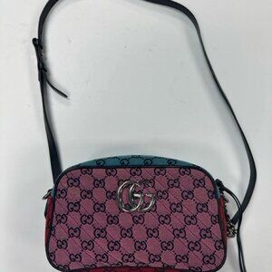 GUCCI MARMONT MULTICOLOR SMALL SHOULDER